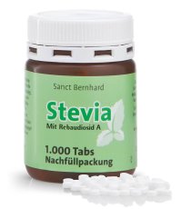 Stevia sladidlo Rebaudiosid A 1000 tablet