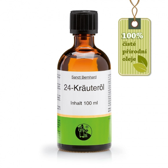 Olej z 24 léčivých bylin 100 ml