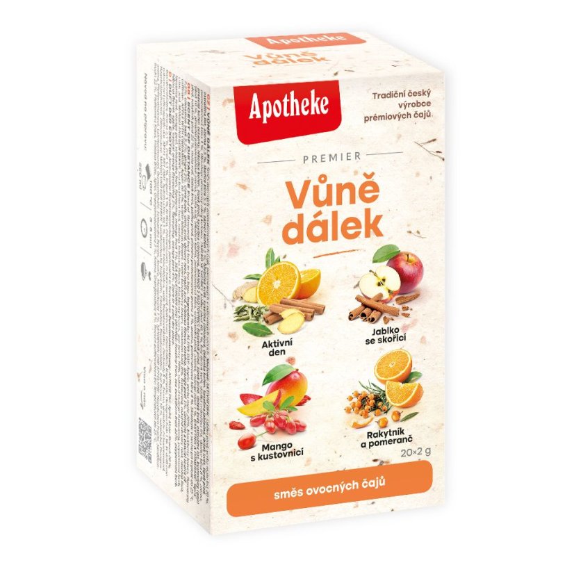 Čaj Vůně dálek 4v1 PREMIER 20 x2 g