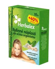Bylinné náplasti na očistu organismu 10 ks + 40 % zdarma