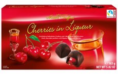Pralinky z hořké čokolády - třešeň v likéru 165 g