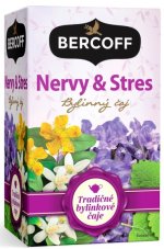 Bercoff NERVY & STRES bylinný čaj 30 g