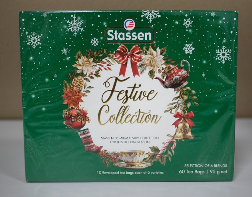 Zelený čaj - Stassen Festive Collection 60 sáčků