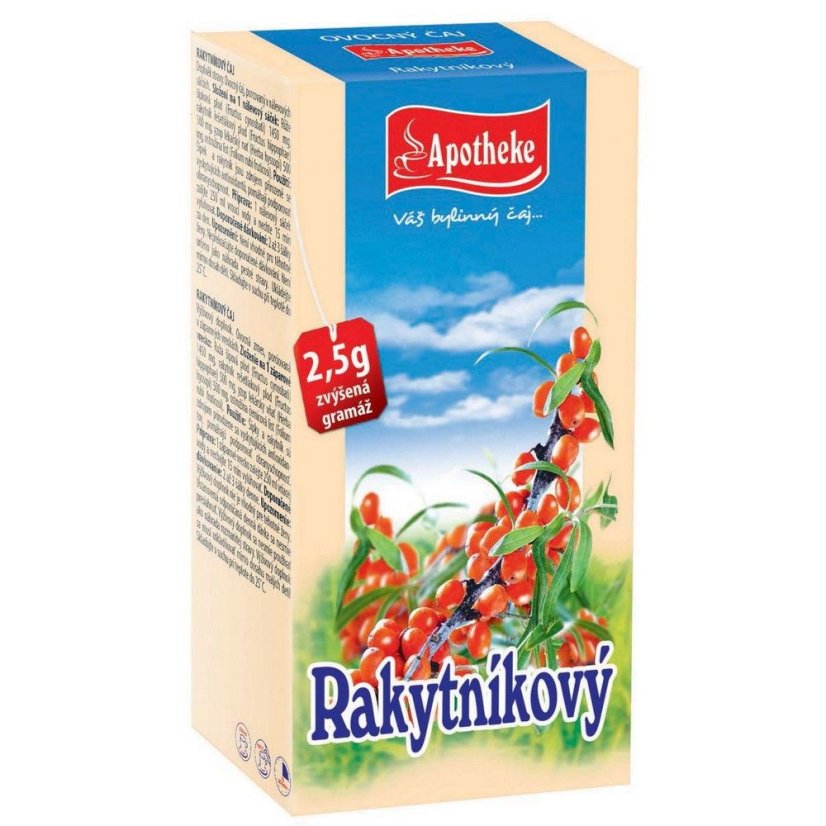 Rakytníkový čaj 20 x 2,5 g