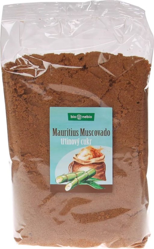 Přírodní třtinový cukr MUSCOVADO bio*nebio 1 kg Přírodní třtinový cukr MUSCOVADO bio*nebio 1 kg
