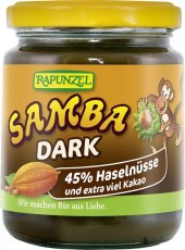 Bio SAMBA DARK: oříšková pomazánka RAPUNZEL 250 g