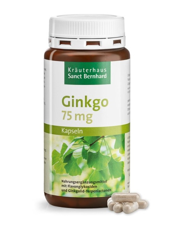 Ginkgo Biloba 75 mg 240 kapslí