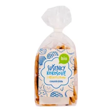BIO Sušenky kokosové s příchutí citronu 175 g