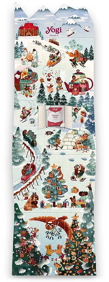 Novinka! Adventní kalendář 2026 s ájurvédskými čaji od Yogi Tea
